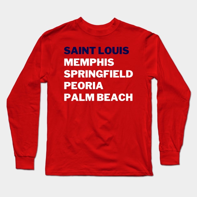 Homegrown STL Long Sleeve T-Shirt by Arch City Tees